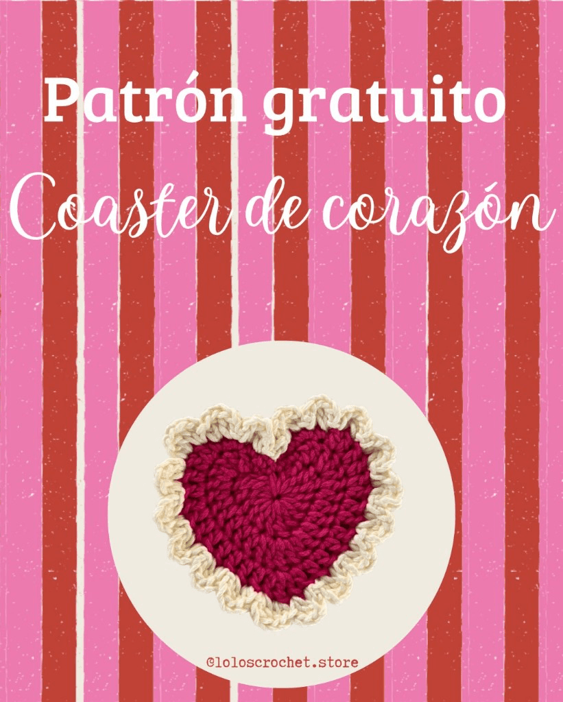 Coaster de corazón